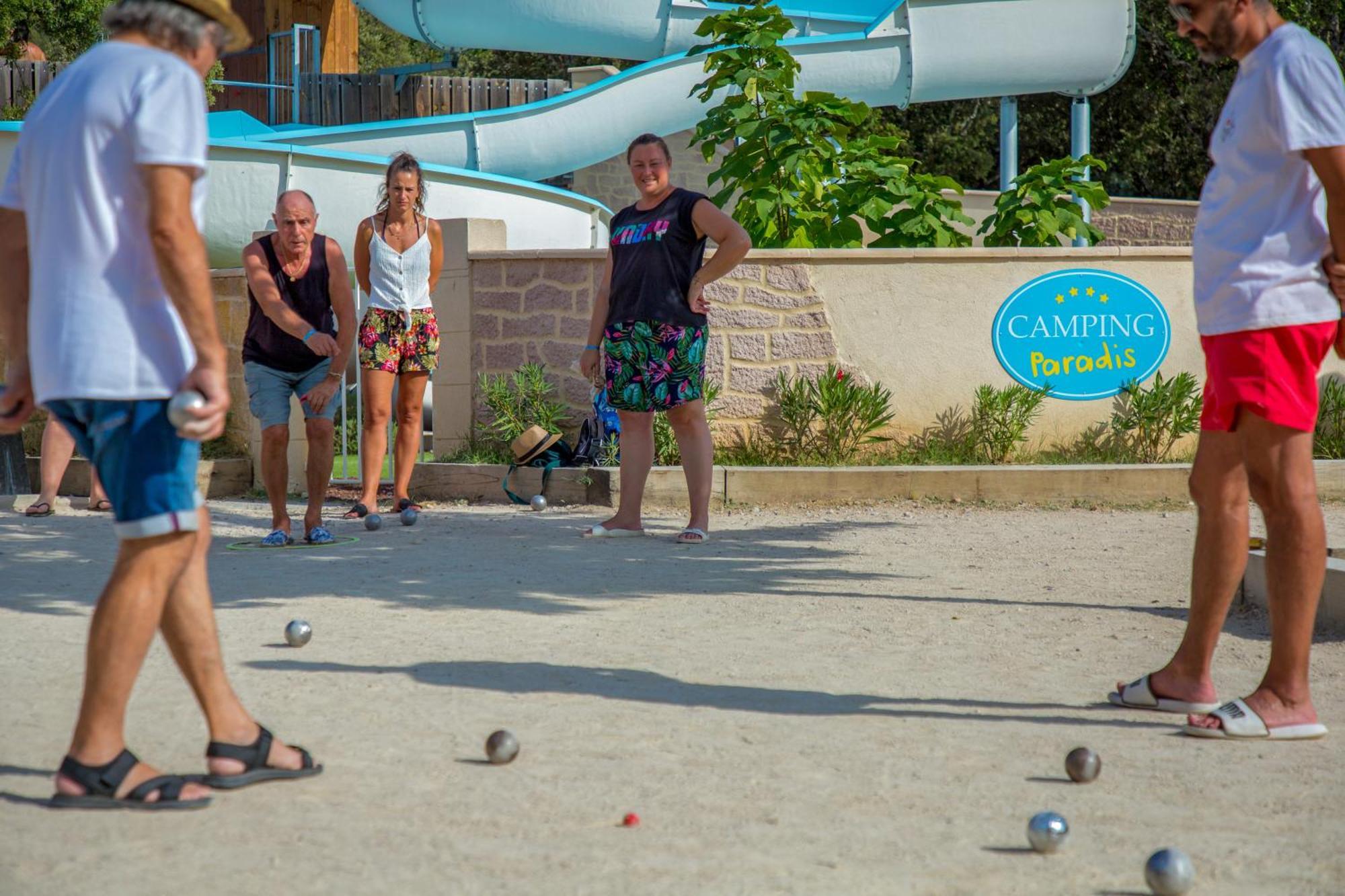 Camping Paradis La Pinede Hotel Gréoux-les-Bains Eksteriør billede